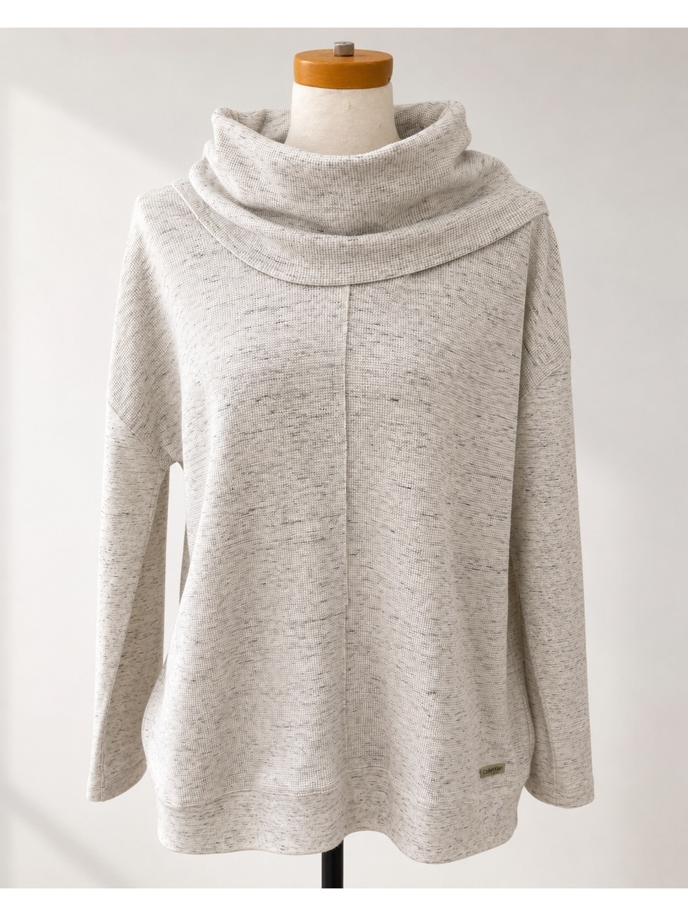 Calvin Klein Performance Women’s Large Cowl Neck Quick Dry Pullover